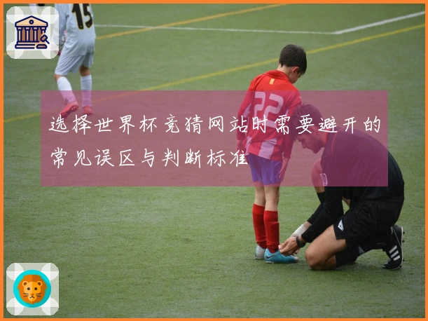 选择世界杯竞猜网站时需要避开的常见误区与判断标准